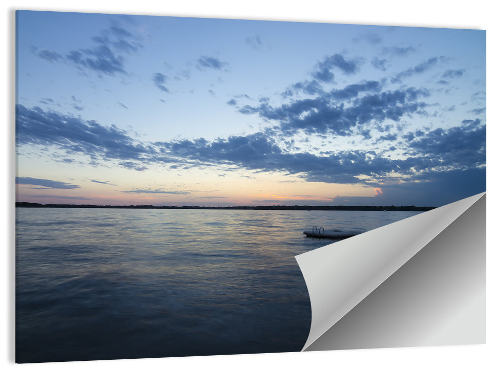 Lake Okoboji at Twilight Wall Art