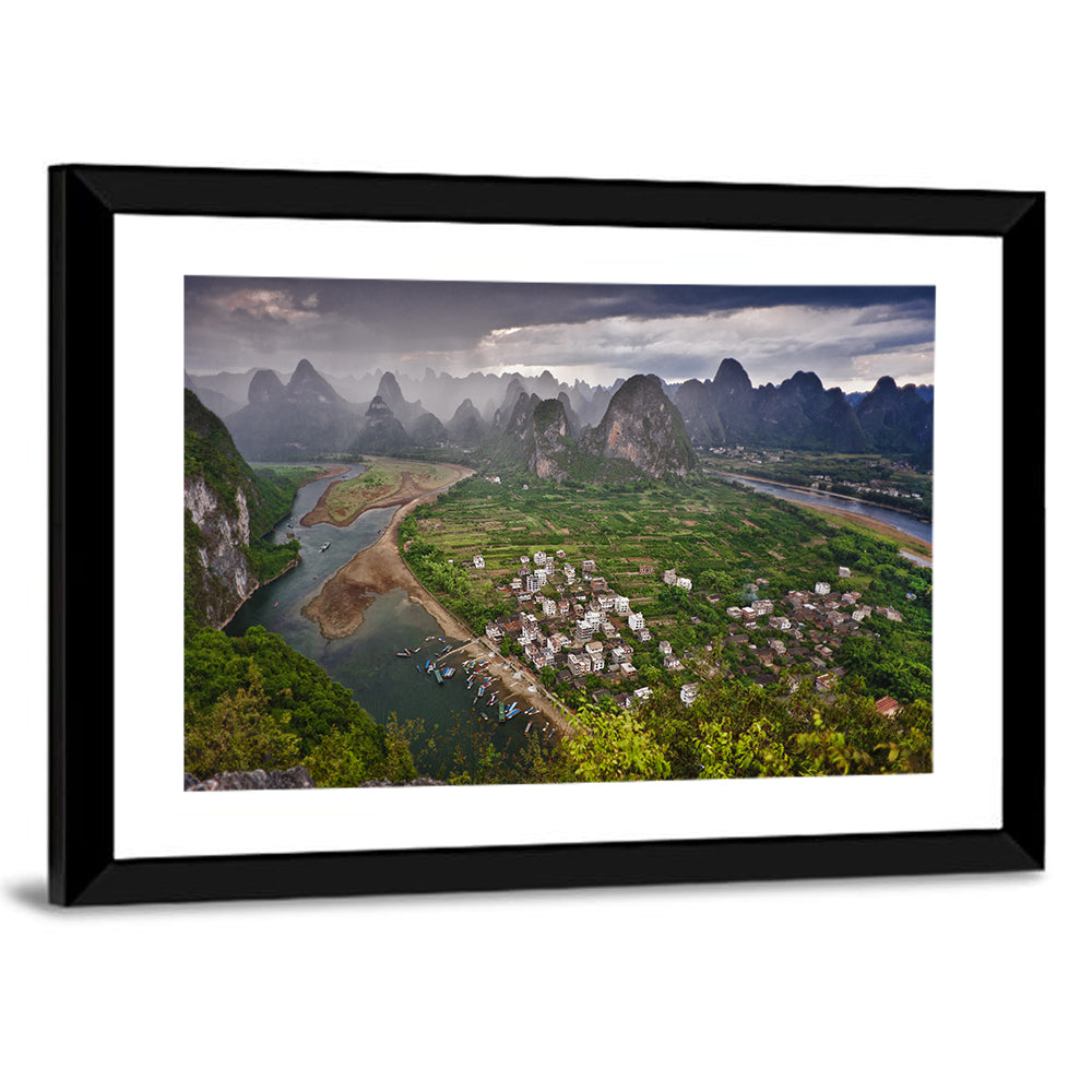 Laozhai Hill Karst Panorama Wall Art