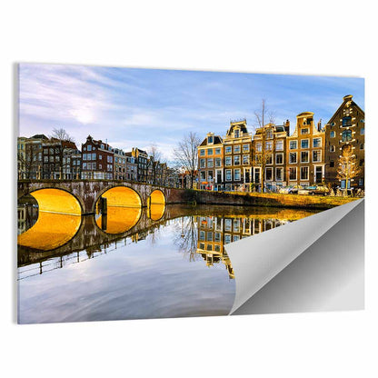 Amsterdam Morning Canal Wall Art