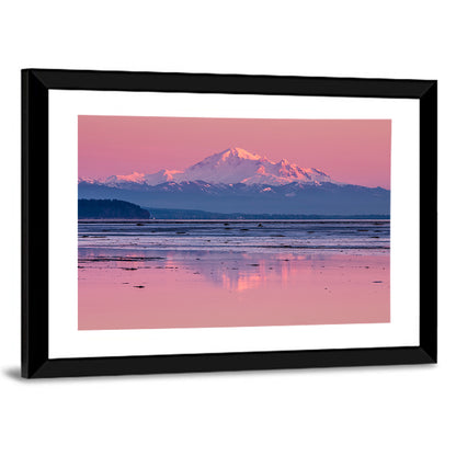 Mount Baker Sunset Wall Art