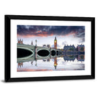 Westminster Bridge at Dusk Wall Art