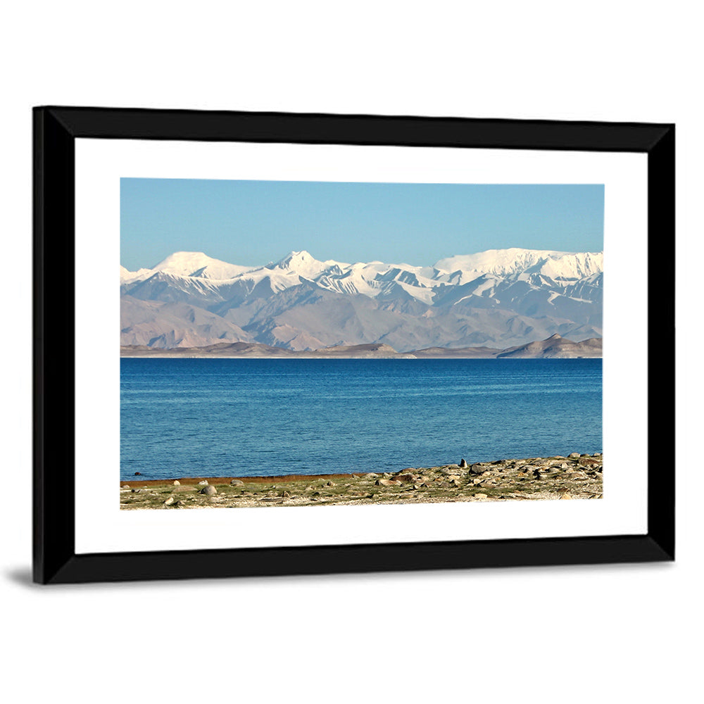 Karakul Lake and Pamir Mountains Wall Art