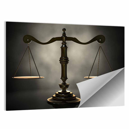 Scales of Justice Wall Art
