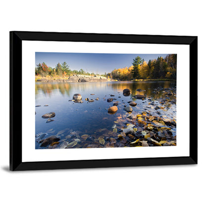 Minnesota Autumn Lakeshore Wall Art