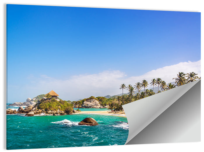 Cabo San Juan Del Guia Beach Wall Art as a poster print