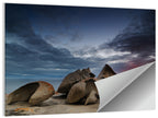 Remarkable Rocks Sunset, Kangaroo Island Wall Art