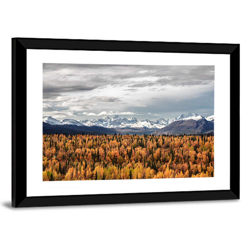 Talkeetna Autumn Landscape Wall Art