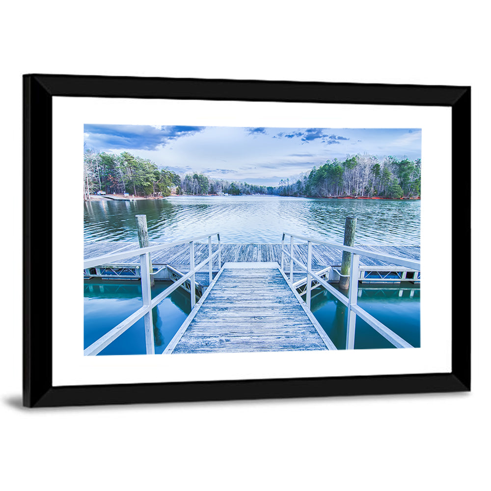 Morning at Lake Wylie Wall Art
