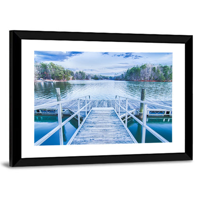 Morning at Lake Wylie Wall Art