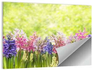 Hyacinths Flowers Wall Art