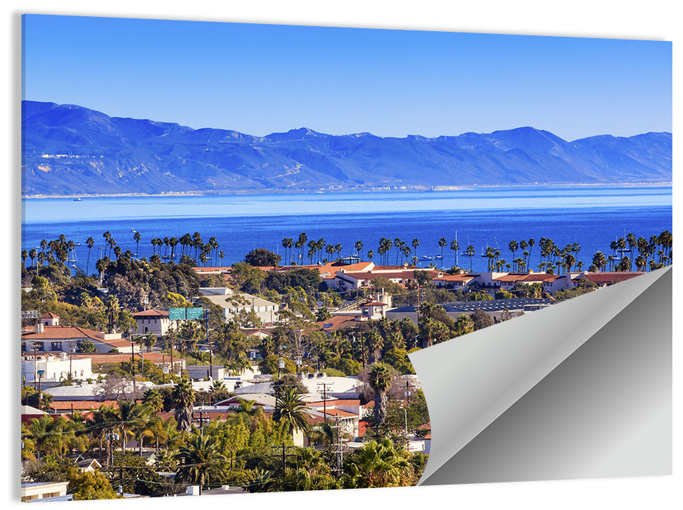 Santa Barbara Waterfront View Wall Art