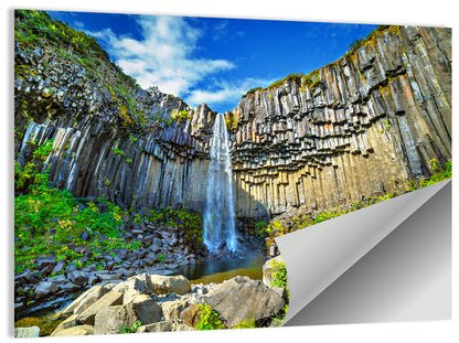 Svartifoss Basalt Falls Wall Art