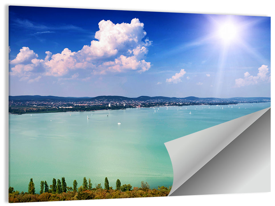 Tihany View Lake Balaton Wall Art