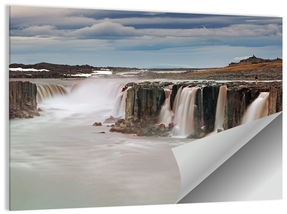 Selfoss Waterfall Wall Art