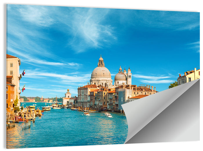 Venice Grand Canal and Santa Maria Della Salute Wall Art as a poster print