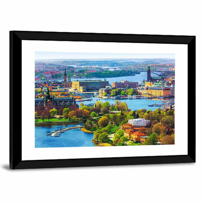 Gamla Stan Waterfront Wall Art