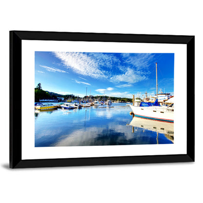Tacoma Marina Reflections Wall Art