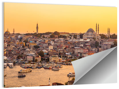 Golden Horn Bay, Istanbul Wall Art
