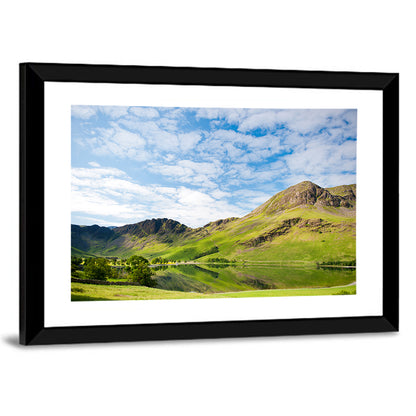 Haystacks Reflection at Buttermere Wall Art