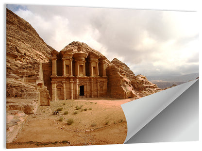 The Monastery of Petra, Jordan Wall Art