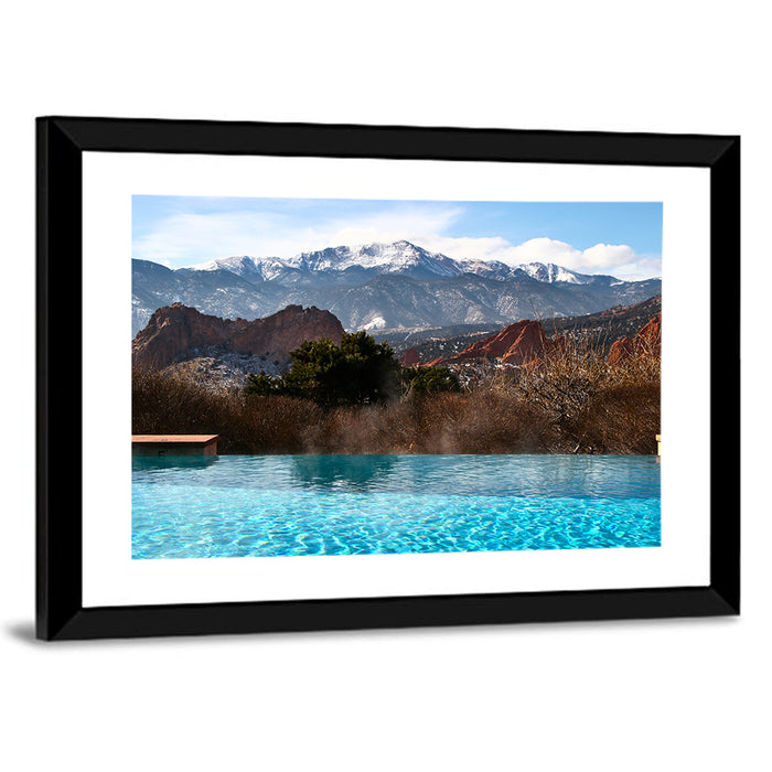 Garden of the Gods, Colorado Springs Wall Art as a framed print