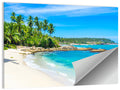 Sri Lanka Tropical Beach Wall Art