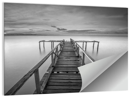 Teluk Tempoyak Jetty at Dusk Wall Art