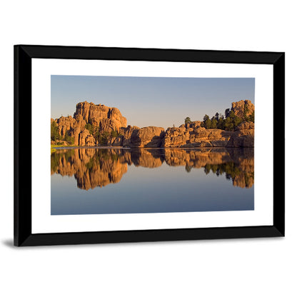 Sylvan Lake Reflection Wall Art