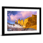 Torres Del Paine Alpenglow Wall Art