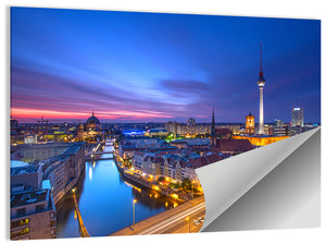 Berlin Skyline Wall Art