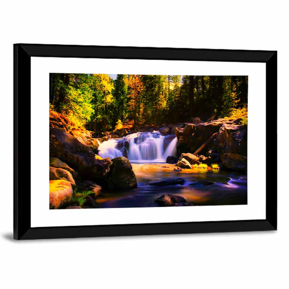 Mountain Waterfall Wall Art
