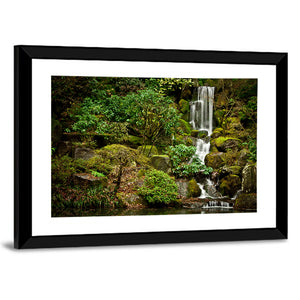 Serene Waterfall Wall Art