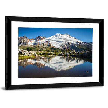 Snow-capped Mount Baker Wall Art