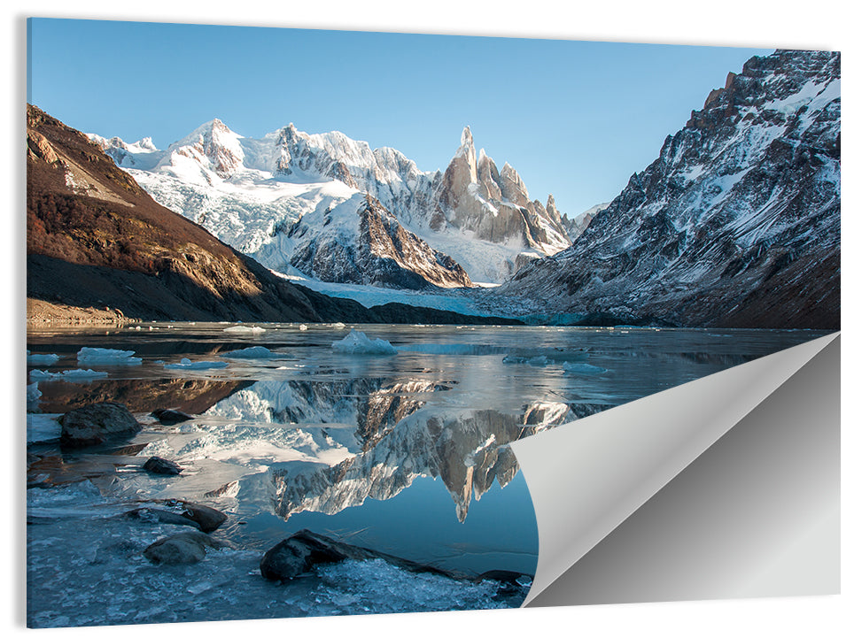 Cerro Torre Reflection, Laguna Torre Wall Art