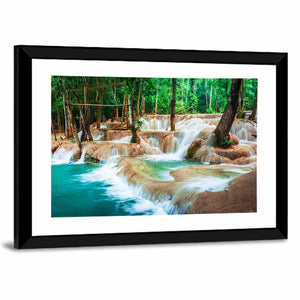 Kuang Si Waterfall Wall Art