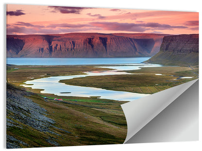 Westfjords Dusk, Iceland Wall Art