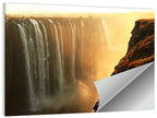 Victoria Falls Golden Hour Wall Art