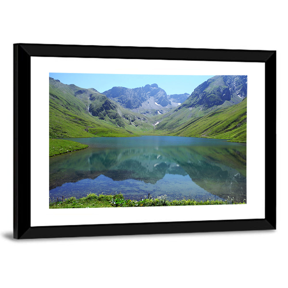 Urup Lake Reflection Wall Art