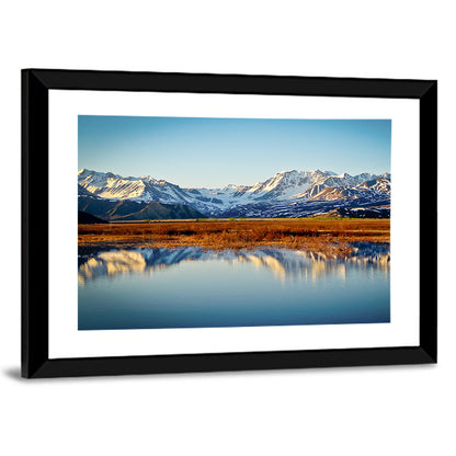 Summit Lake Reflection Wall Art