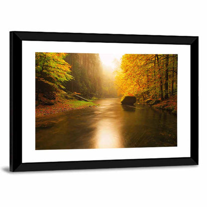 Mountain River Wall Art