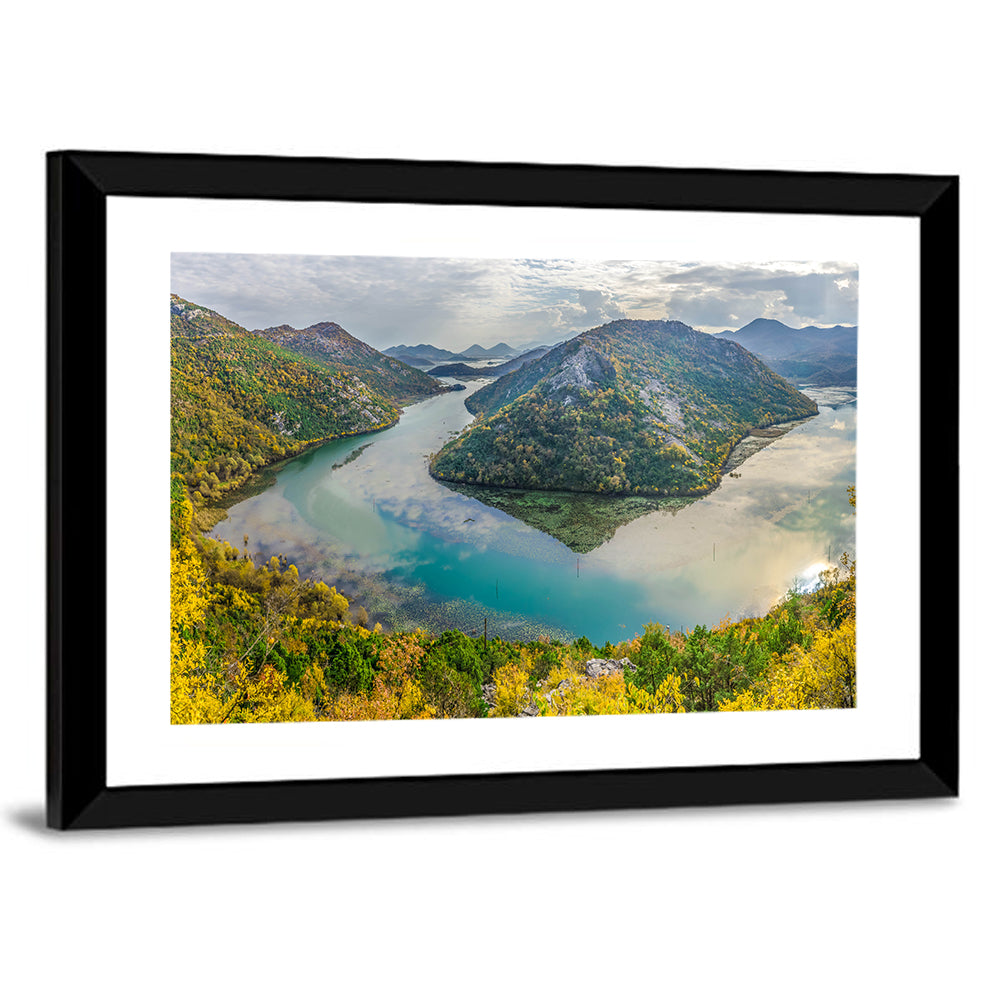 Rijeka Crnojevića Bend, Lake Skadar Wall Art