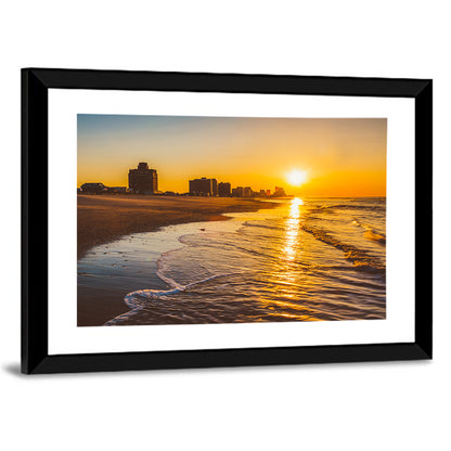 Ventnor Beach Sunrise Wall Art