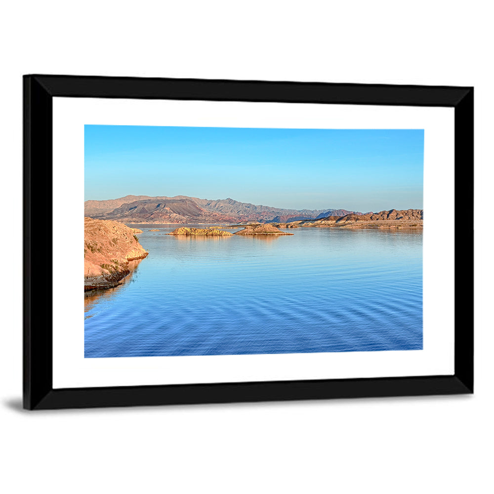 Lake Mead Rocky Shoreline Wall Art