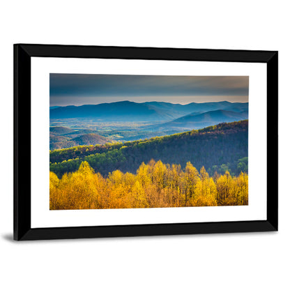Shenandoah Golden Hour Ridge Wall Art