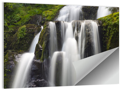 Mossy Kentucky Waterfall Wall Art