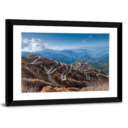 Zuluk Zig-zag Road, Sikkim Wall Art