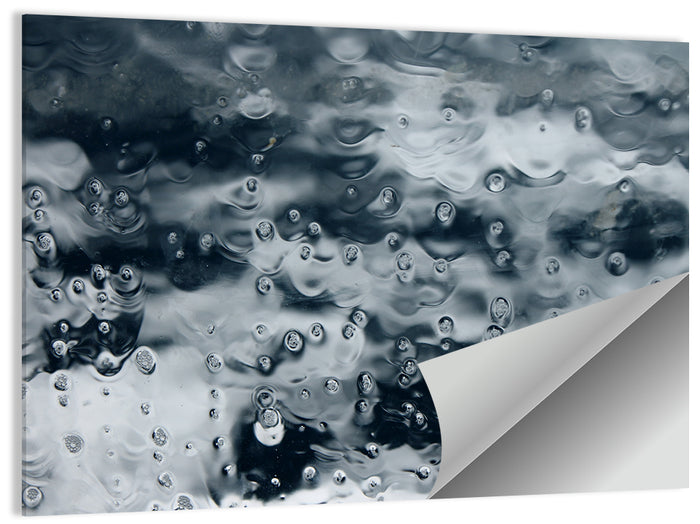 Sea of Teardrops in Ice Wall Art as a poster print