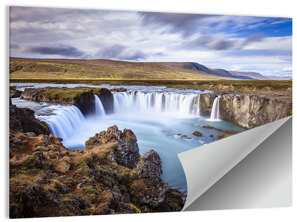 Goðafoss Waterfall, Iceland Wall Art