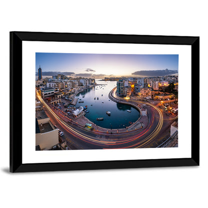 Spinola Bay Light Trails Wall Art