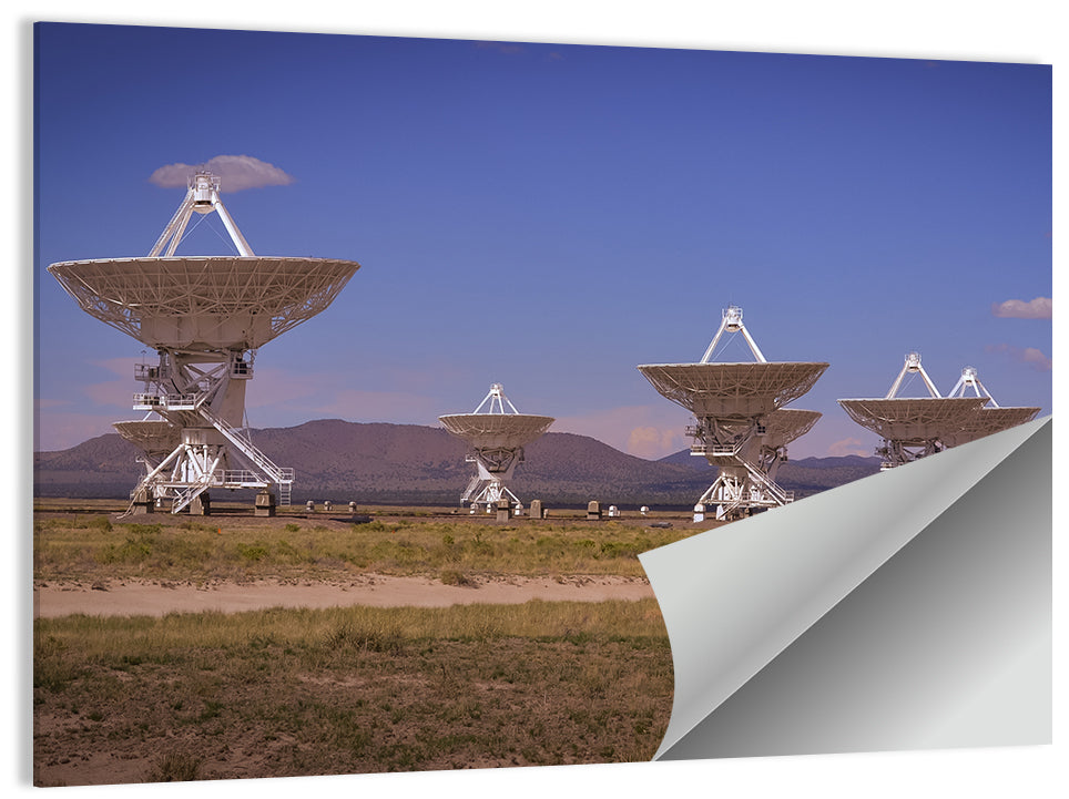 Very Large Array Radio Telescopes Wall Art